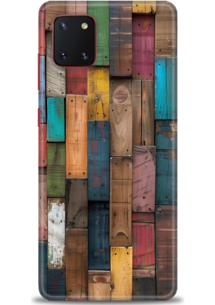 Samsung Galaxy Note 10 Lite Hd Baskılı Kılıf + Seramik Tam Kaplayan Ekran Koruyucu 330