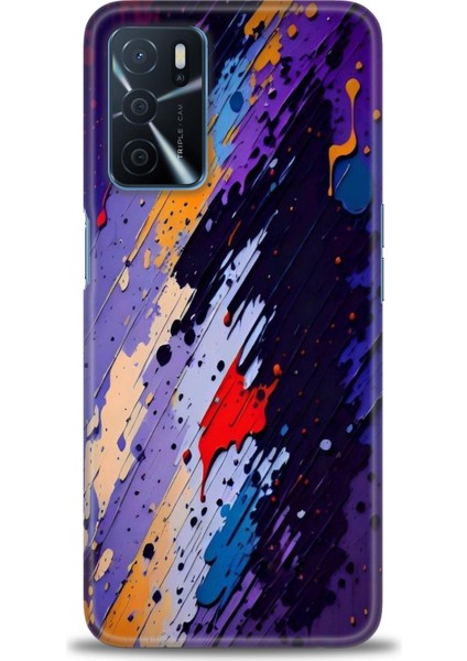 Oppo A16 Kılıf Hd Baskılı Kılıf + Seramik Tam Kaplayan Ekran Koruyucu 436