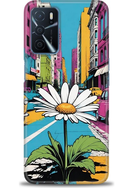 Oppo A16 Kılıf Hd Baskılı Kılıf + Seramik Tam Kaplayan Ekran Koruyucu 443