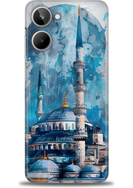 Realme 10 4g Kılıf Hd Baskılı Kılıf + Seramik Tam Kaplayan Ekran Koruyucu 228