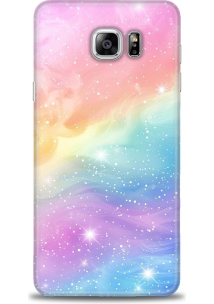Samsung Galaxy Note 5 Hd Baskılı Kılıf + Seramik Tam Kaplayan Ekran Koruyucu 422