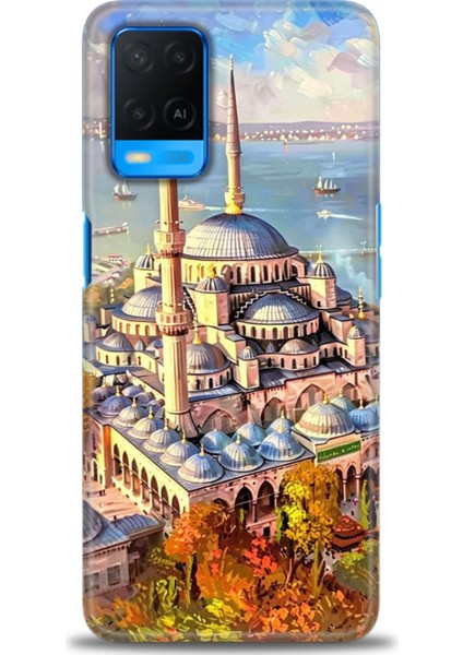 Oppo A54 4g Kılıf Hd Baskılı Kılıf + Seramik Tam Kaplayan Ekran Koruyucu 226