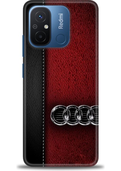Xiaomi Redmi 12C Kılıf Hd Baskılı Kılıf + Seramik Tam Kaplayan Ekran Koruyucu 377