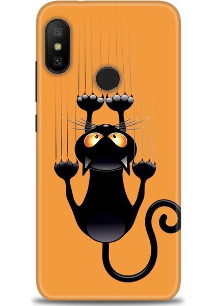 Xiaomi Mi A2 Lite Kılıf Hd Baskılı Kılıf + Seramik Tam Kaplayan Ekran Koruyucu 62