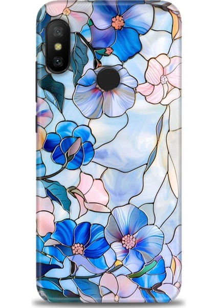 Xiaomi Mi A2 Lite Kılıf Hd Baskılı Kılıf + Seramik Tam Kaplayan Ekran Koruyucu 337