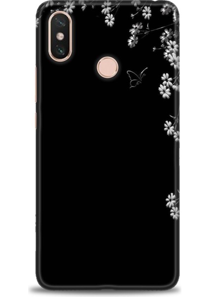 Xiaomi Mi Max 3 Kılıf Hd Baskılı Kılıf + Seramik Tam Kaplayan Ekran Koruyucu 140