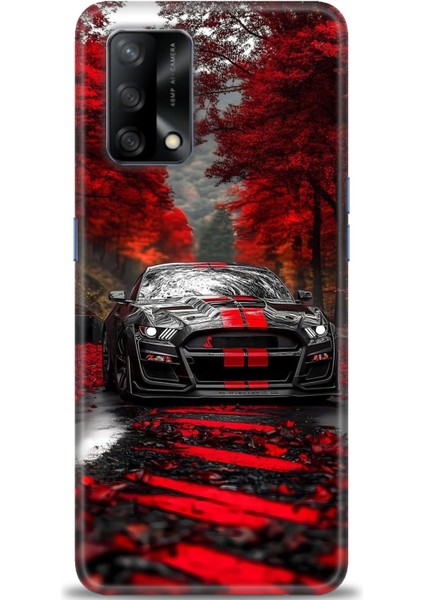 Oppo A74 Kılıf Hd Baskılı Kılıf + Seramik Tam Kaplayan Ekran Koruyucu 490