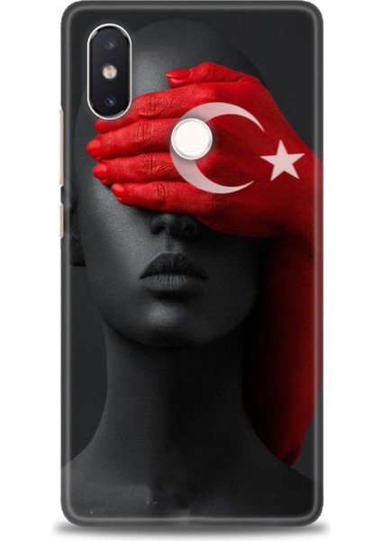 Xiaomi Mi 8 Se Kılıf Hd Baskılı Kılıf + Seramik Tam Kaplayan Ekran Koruyucu 246