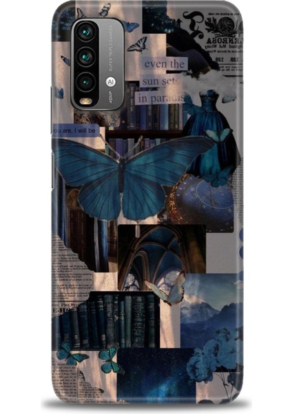 Xiaomi Redmi 9t Hd Baskılı Kılıf + Seramik Tam Kaplayan Ekran Koruyucu 207