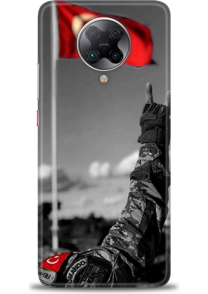 Xiaomi Redmi K30 Pro Hd Baskılı Kılıf + Seramik Tam Kaplayan Ekran Koruyucu 35