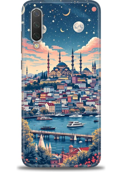 Xiaomi Mi 9 Se Kılıf Hd Baskılı Kılıf + Seramik Tam Kaplayan Ekran Koruyucu 223