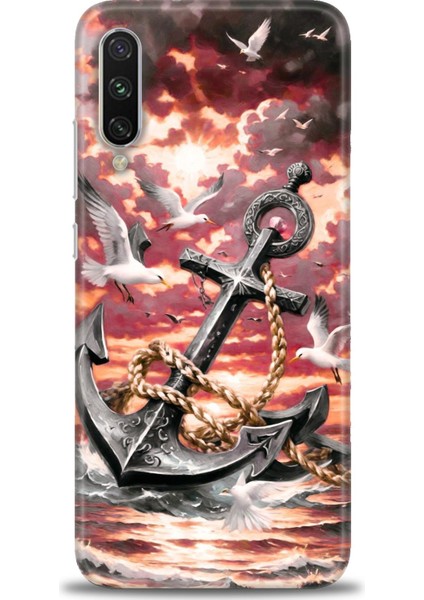 Xiaomi Mi A3 Kılıf Hd Baskılı Kılıf + Seramik Tam Kaplayan Ekran Koruyucu 231