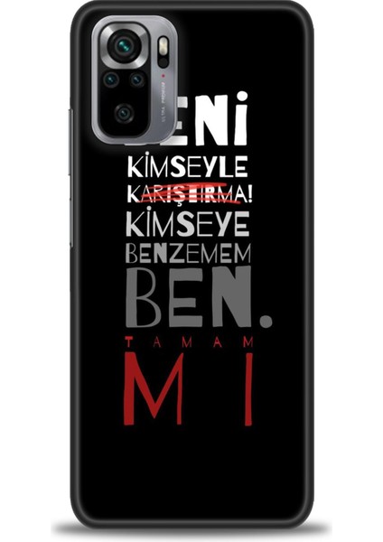 Xiaomi Redmi Note 11 Se Hd Baskılı Kılıf + Seramik Tam Kaplayan Ekran Koruyucu 396