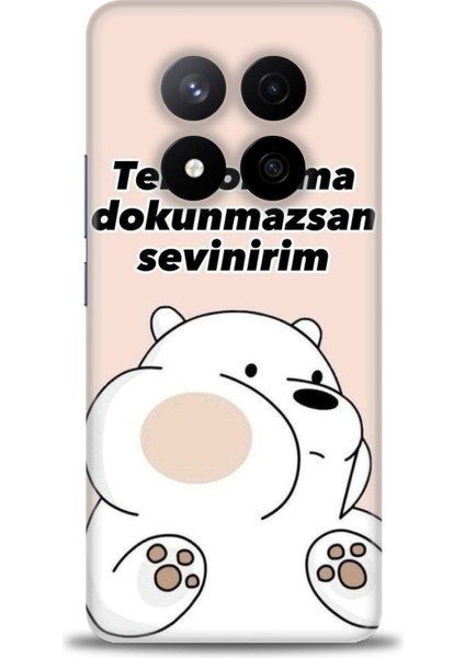 Xiaomi Redmi Note 14 Pro Plus Hd Baskılı Kılıf + Seramik Tam Kaplayan Ekran Koruyucu 158