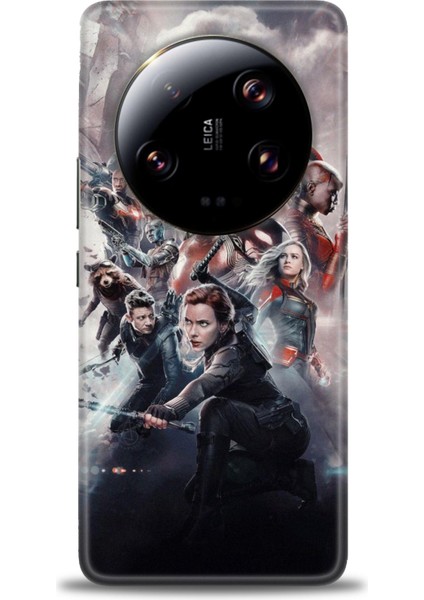 Xiaomi Mi 13 Ultra Kılıf Hd Baskılı Kılıf + Seramik Tam Kaplayan Ekran Koruyucu 99