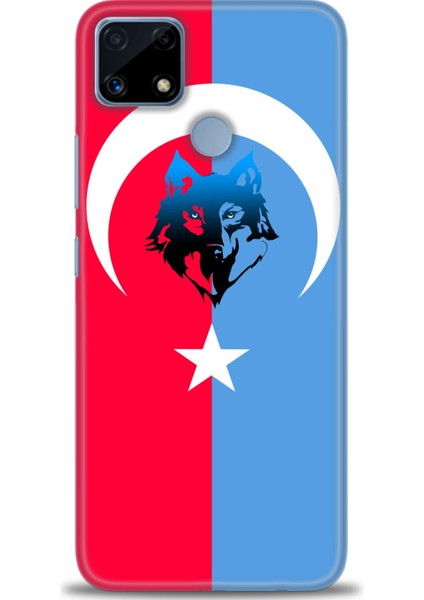 Realme C25 Kılıf Hd Baskılı Kılıf + Seramik Tam Kaplayan Ekran Koruyucu 462