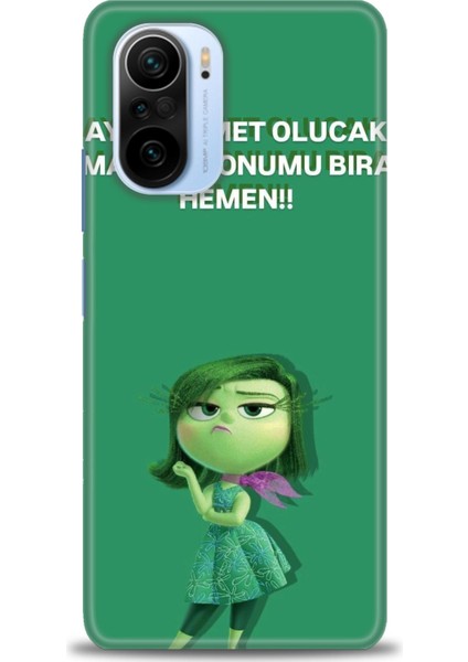 Xiaomi Redmi K40 Pro Hd Baskılı Kılıf + Seramik Tam Kaplayan Ekran Koruyucu 154
