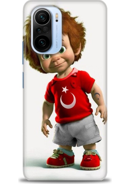 Xiaomi Redmi K40 Pro Hd Baskılı Kılıf + Seramik Tam Kaplayan Ekran Koruyucu 247