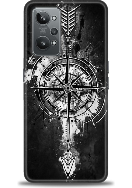 Realme Gt2 Kılıf Hd Baskılı Kılıf + Seramik Tam Kaplayan Ekran Koruyucu 85