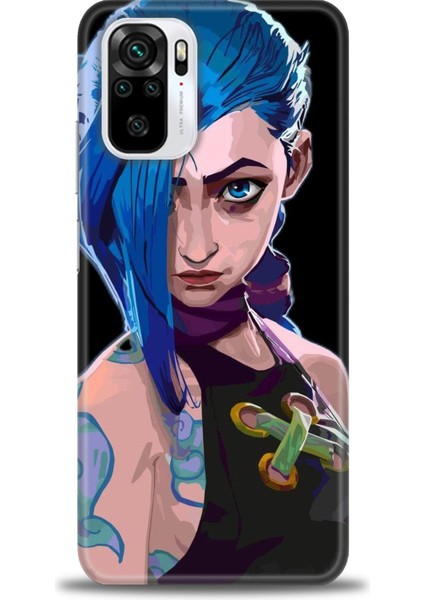 Xiaomi Redmi Note 10S Hd Baskılı Kılıf + Seramik Tam Kaplayan Ekran Koruyucu 271