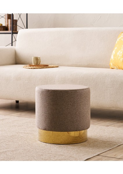 Bodrum Puf - Kahverengi