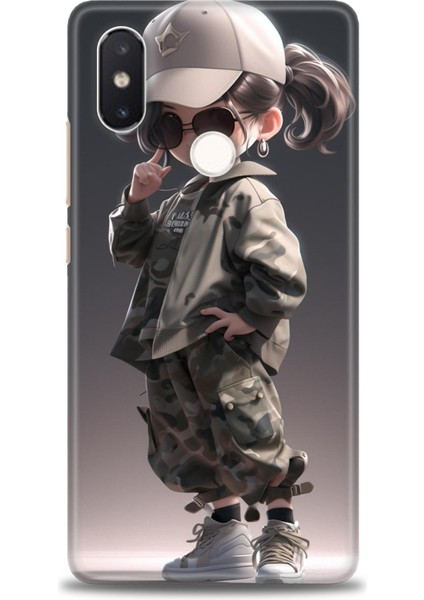 Xiaomi Mi 8 Se Kılıf Hd Baskılı Kılıf + Seramik Tam Kaplayan Ekran Koruyucu 254