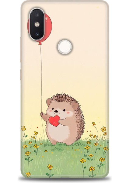 Xiaomi Mi 8 Se Kılıf Hd Baskılı Kılıf + Seramik Tam Kaplayan Ekran Koruyucu 305