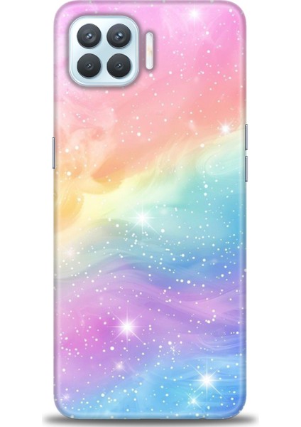 Oppo Reno 4 Lite Kılıf Hd Baskılı Kılıf + Seramik Tam Kaplayan Ekran Koruyucu 422