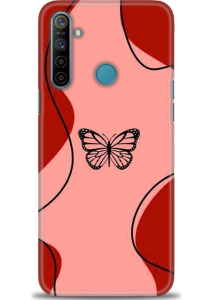 Realme C3 Kılıf Hd Baskılı Kılıf + Seramik Tam Kaplayan Ekran Koruyucu 189
