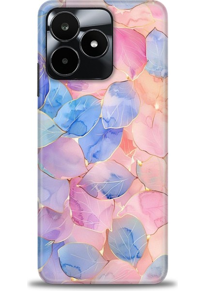 Realme C53 Kılıf Hd Baskılı Kılıf + Seramik Tam Kaplayan Ekran Koruyucu 316