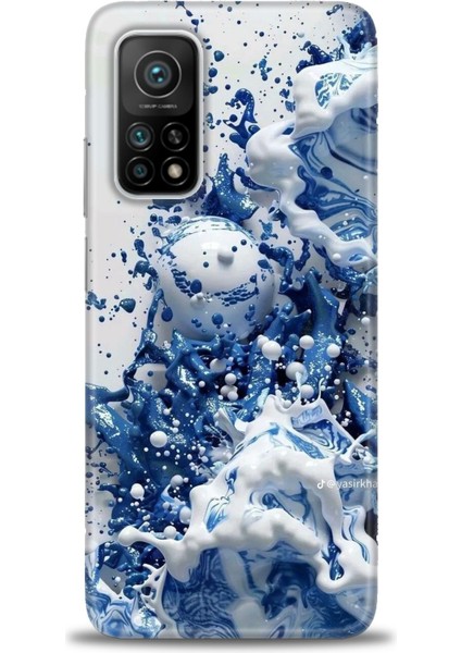 Xiaomi Mi 10T Kılıf Hd Baskılı Kılıf + Seramik Tam Kaplayan Ekran Koruyucu 327