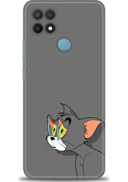 Oppo A15 Kılıf Hd Baskılı Kılıf + Seramik Tam Kaplayan Ekran Koruyucu 408