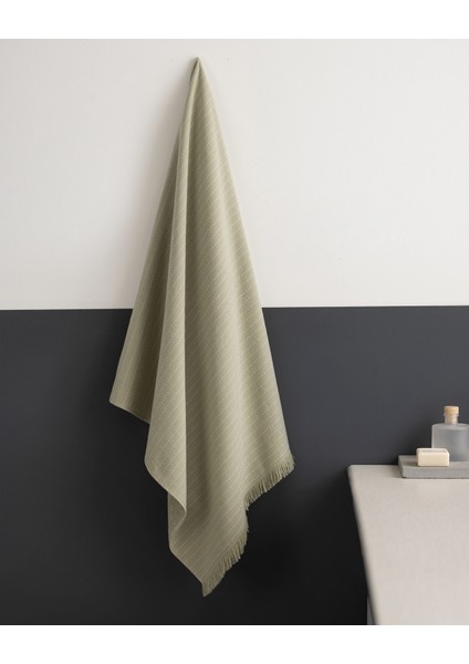 Eleta Pamuklu Banyo Havlusu - Mint Yeşili