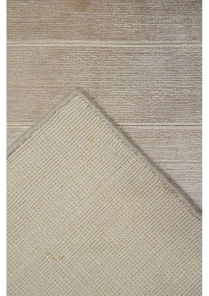 Nüans Deve Tüyü Rengi Ipek Görünümlü Viskoz Modern El Dokuma Halı 80X150 cm (1.2 M²)