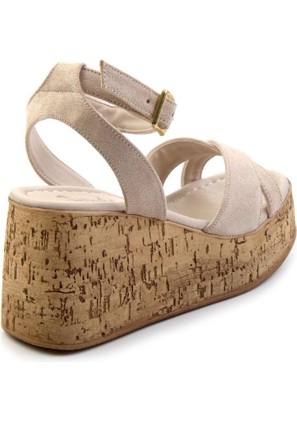 Bej Kadın Sandalet K05936152272 modelleri
