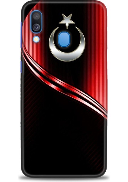 Samsung Galaxy A40 Hd Baskılı Kılıf + Seramik Tam Kaplayan Ekran Koruyucu 31