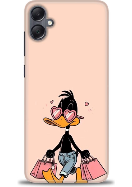 Samsung Galaxy A05 Hd Baskılı Kılıf + Seramik Tam Kaplayan Ekran Koruyucu 405