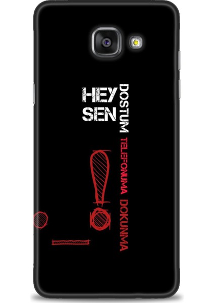 Samsung Galaxy A5 2016 Hd Baskılı Kılıf + Seramik Tam Kaplayan Ekran Koruyucu 392