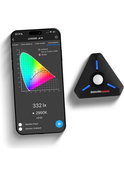 Lightcolor Meter / Işık ve Renk Ölçüm Cihazı