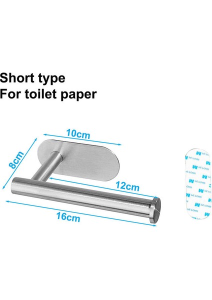 Gümüş Punch- Kağıt Havluluk Paslanmaz Çelik Mutfak Kabine Altında Rulo Raf Altın Siyah Banyo Duvara Monte Doku Askısı (Yurt Dışından)