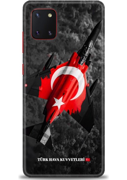 Samsung Galaxy A81 Hd Baskılı Kılıf + Seramik Tam Kaplayan Ekran Koruyucu 37