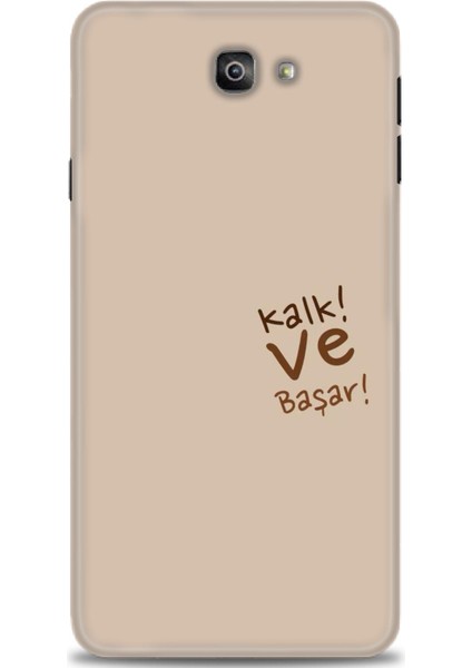 Samsung Galaxy J7 Prime Hd Baskılı Kılıf + Seramik Tam Kaplayan Ekran Koruyucu 168
