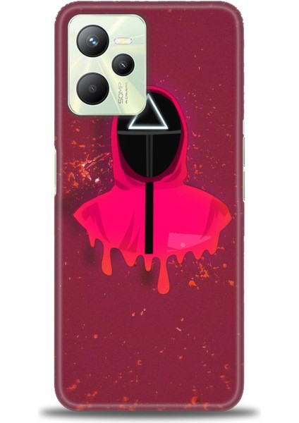 Realme C35 Kılıf Hd Baskılı Kılıf + Seramik Tam Kaplayan Ekran Koruyucu 287