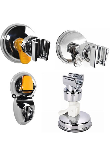 Sarı Tip B Duş Başlığı Tutucu Ayarlanabilir Kendinden Yapışkanlı Duş Başlığı Braketi Duvara Montaj 2 Kanca Standı Spa Banyo Evrensel Abs 1 Adet (Yurt Dışından) fiyatları