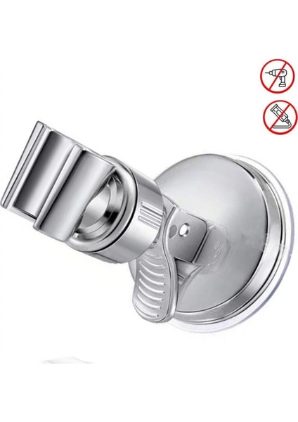 1 Adet 2 Adet Duş Başlığı Tutucu Ayarlanabilir Duş Duvar Tutucu Braketleri Vantuz Duş Başlığı Braketi Ev Banyo Için Sondaj Yok (Yurt Dışından)