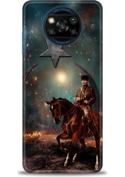 Xiaomi Poco X3 Pro Kılıf Hd Baskılı Kılıf + Seramik Tam Kaplayan Ekran Koruyucu 25