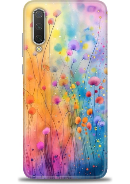 Xiaomi Mi 9 Se Kılıf Hd Baskılı Kılıf + Seramik Tam Kaplayan Ekran Koruyucu 413