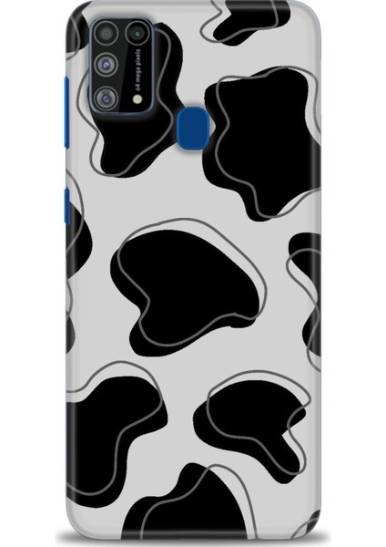 Samsung Galaxy M31 Hd Baskılı Kılıf + Seramik Tam Kaplayan Ekran Koruyucu 173