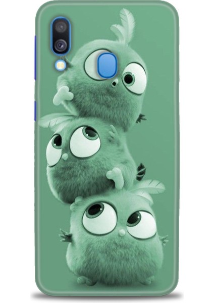 Samsung Galaxy A40 Hd Baskılı Kılıf + Seramik Tam Kaplayan Ekran Koruyucu 367
