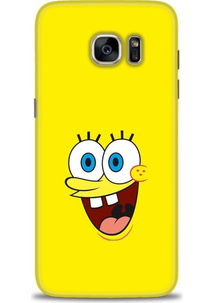 Samsung Galaxy S7 Edge Hd Baskılı Kılıf + Seramik Tam Kaplayan Ekran Koruyucu 451